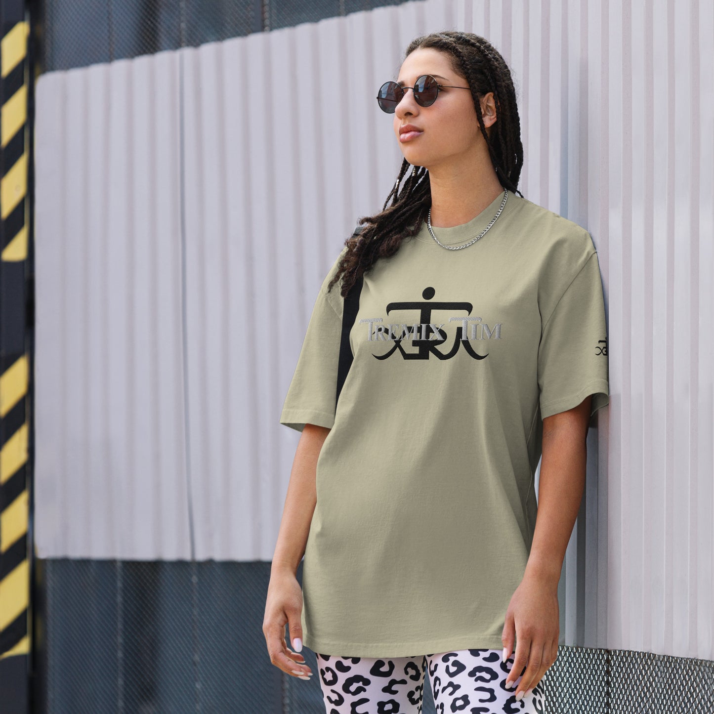 Oversized T-Shirt mit verwaschenem Look - TremiX_Tim