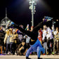 Handstand Flag in Budapest beim Ice Freestyle Battle