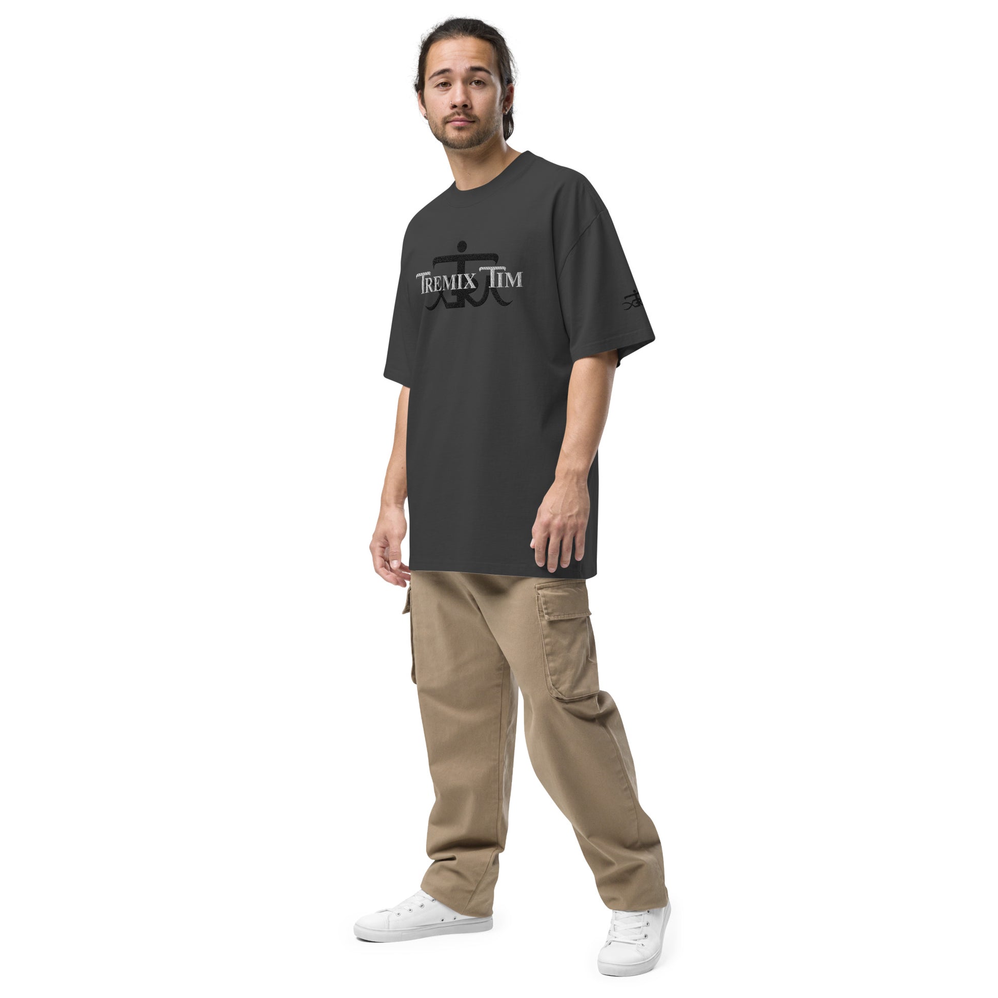 Oversized T-Shirt mit verwaschenem Look - TremiX_Tim