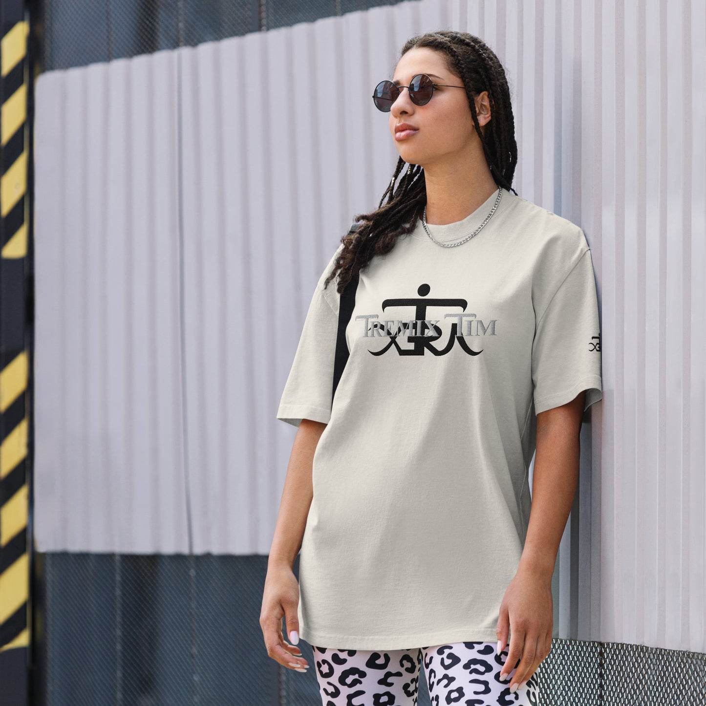 Oversized T-Shirt mit verwaschenem Look - TremiX_Tim